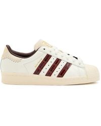 Wales Bonner - Adidas X Superstar Leather Sneakers - Lyst