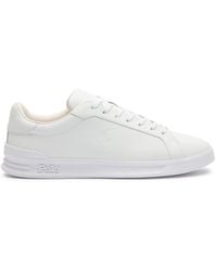 Polo Ralph Lauren - Heritage Court Ii Leather Sneakers - Lyst