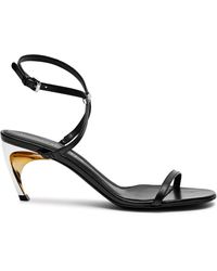 Alexander McQueen - Armadillo 70 Leather Sandals - Lyst