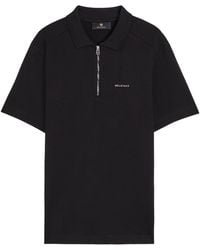Belstaff - Alloy Logo Stretch-Cotton Polo Shirt - Lyst