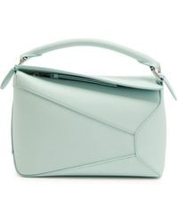 Loewe - Puzzle Edge Small Leather Top Handle Bag - Lyst