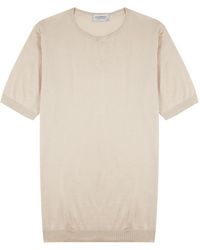 John Smedley - Belden Cotton T-shirt - Lyst