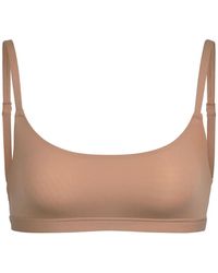 Skims - Stretch-Jersey Scoop Bralette - Lyst
