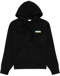 Casablancabrand - Logo Hooded Wool-blend Sweatshirt - Lyst