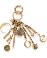 Chloé - Chloé Symbols Logo Bag Charm - Lyst