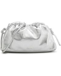 Mansur Gavriel - Cloud Mini Metallic Leather Clutch - Lyst