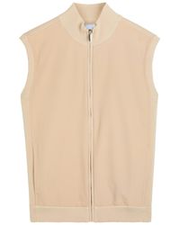 Raith - Davi Hybrid Panelled Stretch-Knit Gilet - Lyst