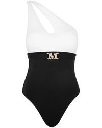 Max Mara - Carlotta One-Shoulder Swimsuit - Lyst