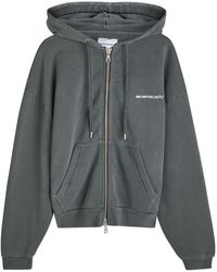 MKI Miyuki-Zoku - Uniform Hooded Cotton-Blend Sweatshirt - Lyst