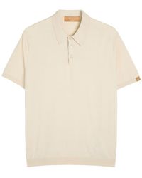 Now You Live - Pickwell Fine-Knit Cotton Polo Shirt - Lyst