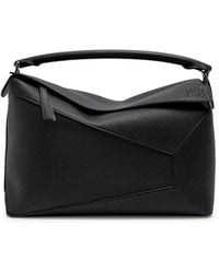 Loewe - Puzzle Edge Large Leather Top Handle Bag - Lyst