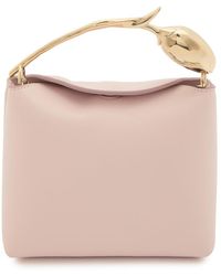 Erdem - Bloom Mini Leather Top Handle Bag - Lyst