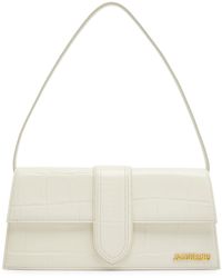 Jacquemus - Le Bambino Long Leather Top Handle Bag - Lyst