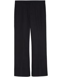Maria McManus - Flared-Leg Cotton-Twill Trousers - Lyst