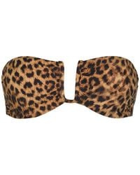 Melissa Odabash - Prague-Print Strapless Bikini Top - Lyst