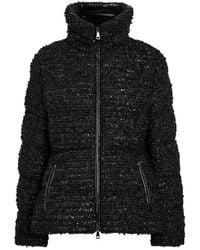 Moncler - Urbel Padded Metallic-Tweed Jacket - Lyst