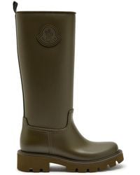 Moncler - Kickstream High Rubber Wellington Boots - Lyst