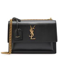Saint Laurent - Sunset Leather Cross-Body Bag - Lyst