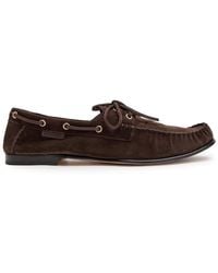 Tom Ford - Theo Suede Boat Shoes - Lyst