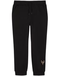 Now You Live - Magna Logo-Embroidered Cotton-Blend Sweatpants - Lyst