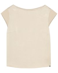 Herno - Crepe De Chine Top - Lyst
