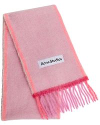 Acne Studios - Valley Wool-Blend Scarf - Lyst