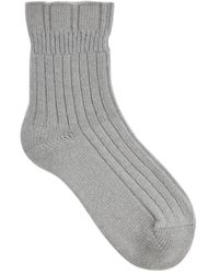 FALKE - Bedsock Rib Wool-Blend Socks - Lyst