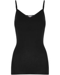 Hanro - Seamless Padded Cotton Top - Lyst