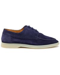 Aurélien - Boat Suede Loafers - Lyst