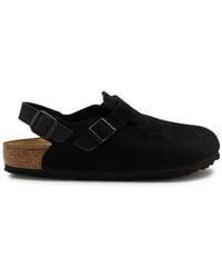Birkenstock - Tokio Ii Suede Clogs - Lyst