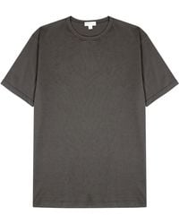 Sunspel - Cotton T-Shirt - Lyst