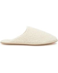 Gabriela Hearst - Bristol Cashmere Bouclé Slipper Flats - Lyst