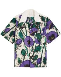 Wales Bonner - Highlife Bowling Printed Cotton Shirt - Lyst