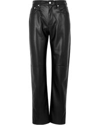 Nanushka - Vinni Faux Leather Trousers - Lyst