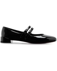 Christian Louboutin - Sweet Patent Leather Mary Jane Flats - Lyst