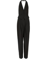 Ronny Kobo - Rex Tailored Woven Jumpsuit - Lyst