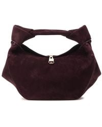 Gabriela Hearst - Antonia Mini Suede Top Handle Bag - Lyst