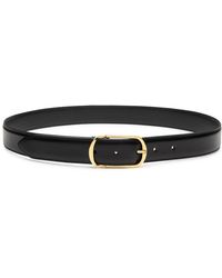 Anderson's - Glossed Leather Belt - Lyst