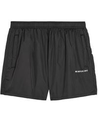 MKI Miyuki-Zoku - Logo-Embroidered Swim Shorts - Lyst