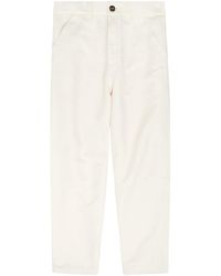 Brunello Cucinelli - Relaxed Linen And Cotton-Blend Trousers - Lyst