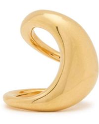 Chloé - Point Sculpted Brass Ring - Lyst