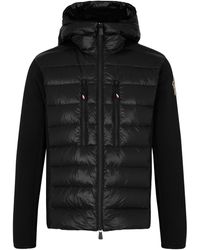 Moncler - Après-ski Knitted And Quilted Shell Jacket - Lyst