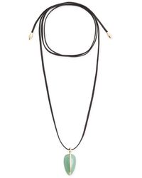 BY PARIAH - Pebble Large Silk Cord Necklace - Lyst
