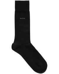 BOSS - Boss By Egyptian-cotton Blend Two-pack Socks - Lyst