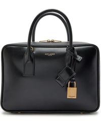 Saint Laurent - Sac De Jour Small Leather Top Handle Bag - Lyst