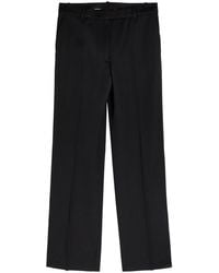 Acne Studios - Wool Gabardine Trousers - Lyst