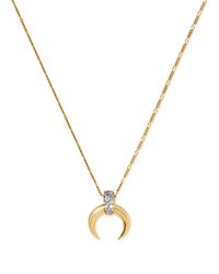 Missoma - X Lucy Williams Horn 18kt -plated Necklace - Lyst