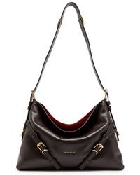 Givenchy - Voyou Medium Grained Leather Shoulder Bag - Lyst