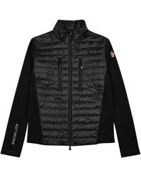 3 MONCLER GRENOBLE - Day-namic Quilted Shell And Stretch-jersey Jacket - Lyst