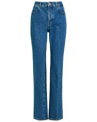 Balmain - Slim Straight-Leg Jeans - Lyst